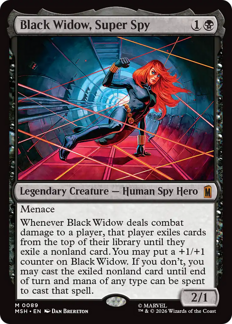 Black Widow, Super Spy [Marvel Super Heroes] | Mega City Incorporated