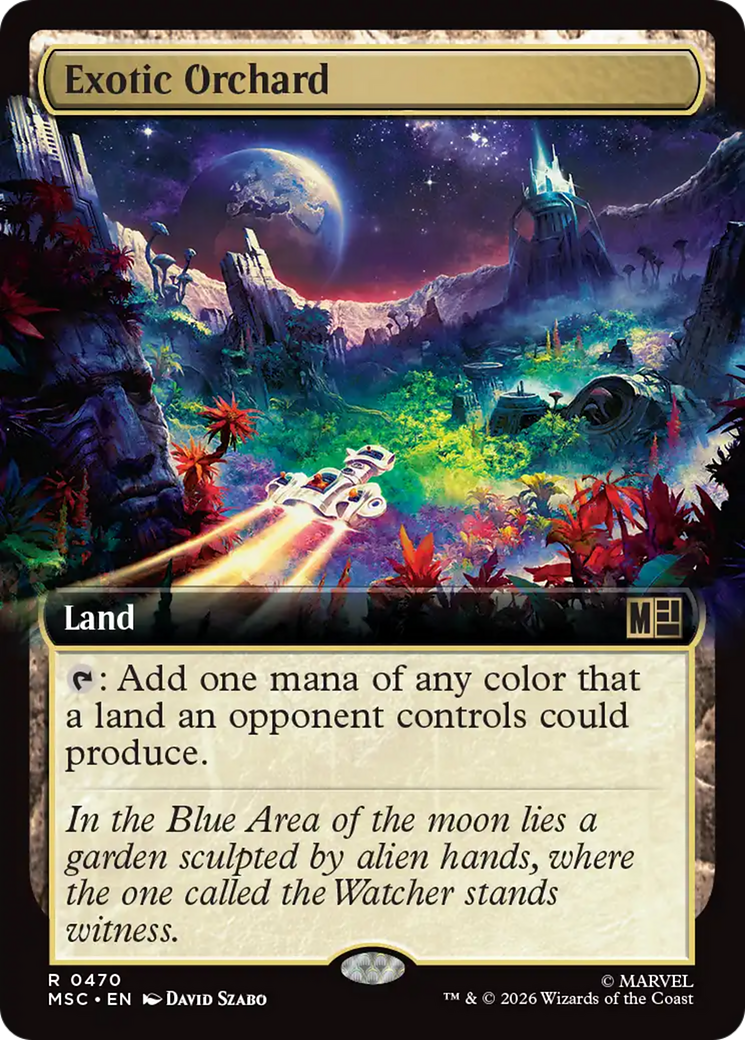 Exotic Orchard (Extended Art) [Marvel Super Heroes Commander] | Mega City Incorporated