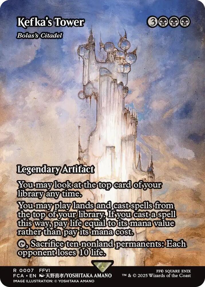 Kefka's Tower - Bolas's Citadel (Showcase) [FINAL FANTASY : Through the Ages] | Mega City Incorporated