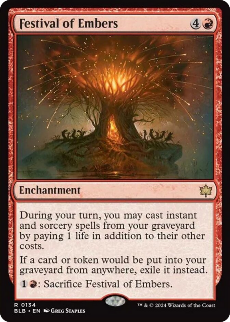 Festival of Embers [Bloomburrow] | Mega City Incorporated