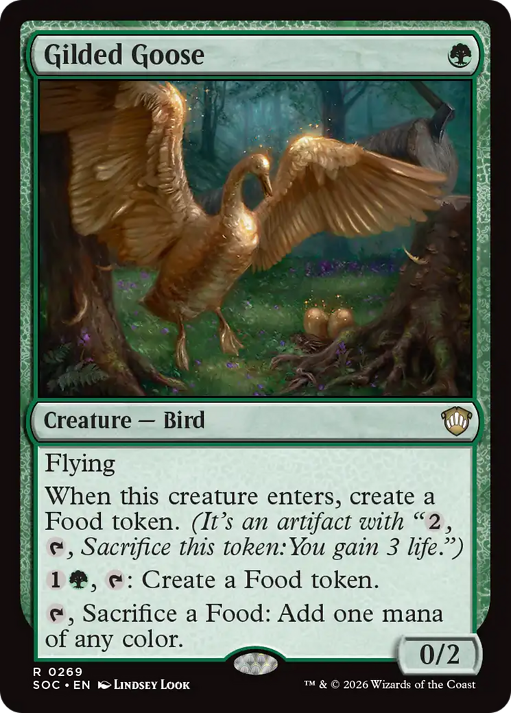 Gilded Goose [Secrets of Strixhaven Commander] | Mega City Incorporated