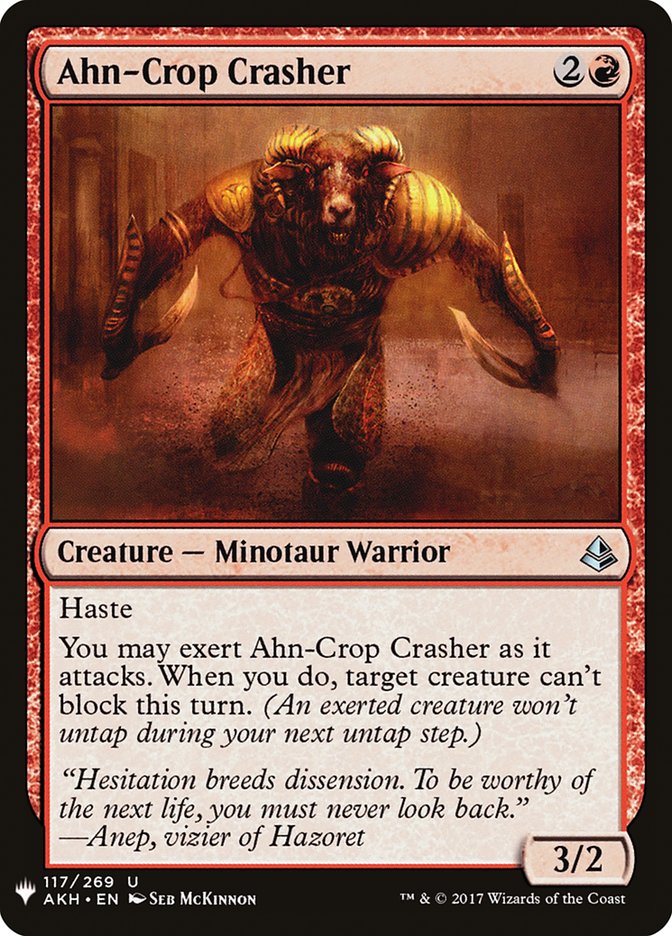 Ahn-Crop Crasher [Mystery Booster] | Mega City Incorporated