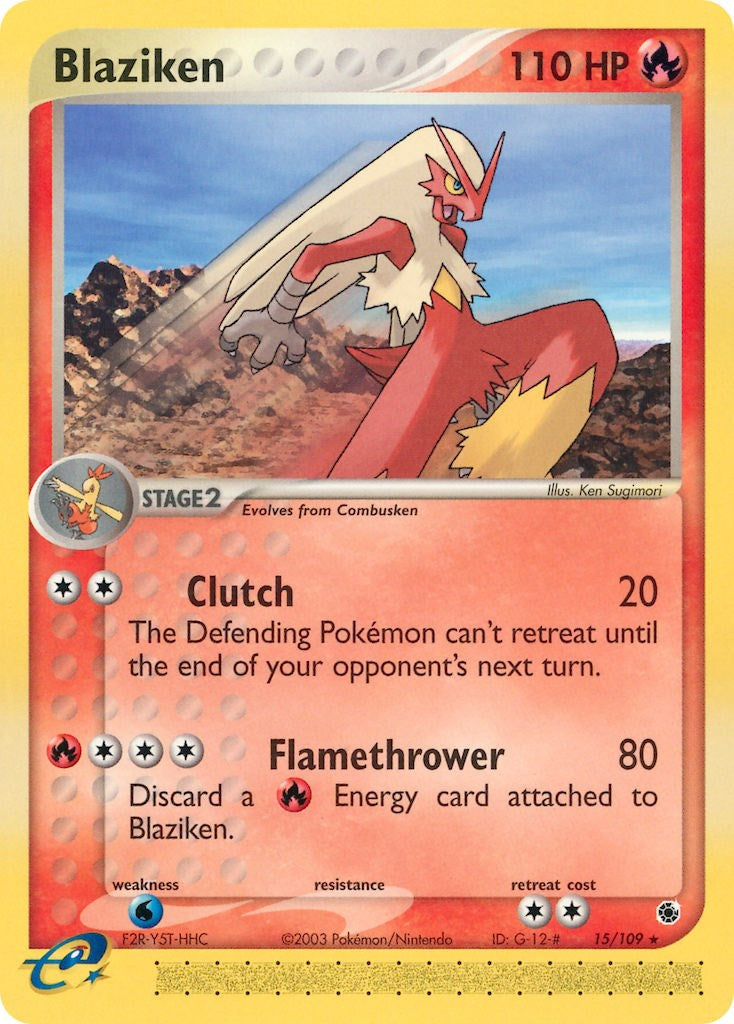 Blaziken (15/109) [EX: Ruby & Sapphire] | Mega City Incorporated