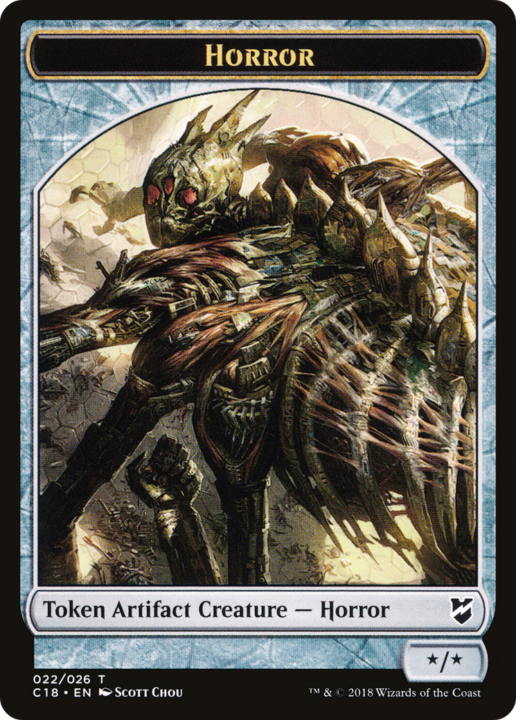 Inkling // Horror Double-Sided Token [The List] | Mega City Incorporated