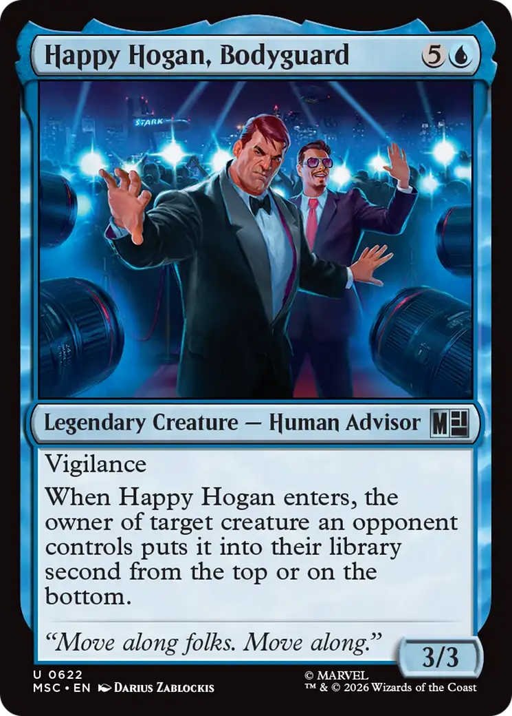 Happy Hogan, Bodyguard [Marvel Super Heroes Commander] | Mega City Incorporated