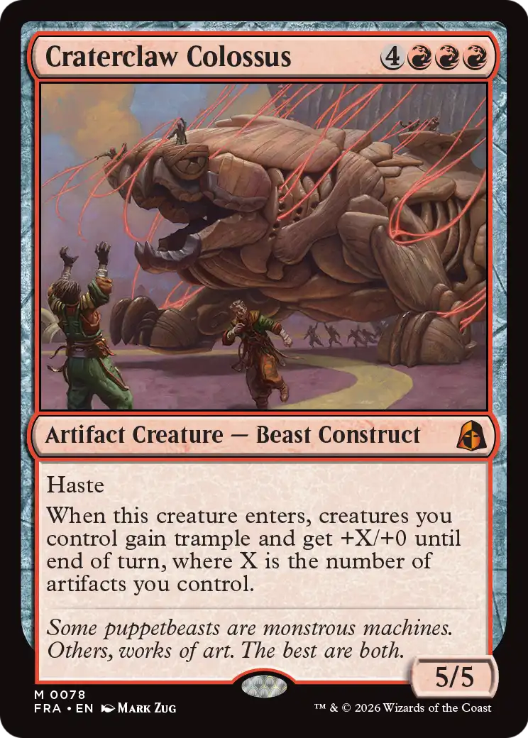 Craterclaw Colossus [Reality Fracture] | Mega City Incorporated