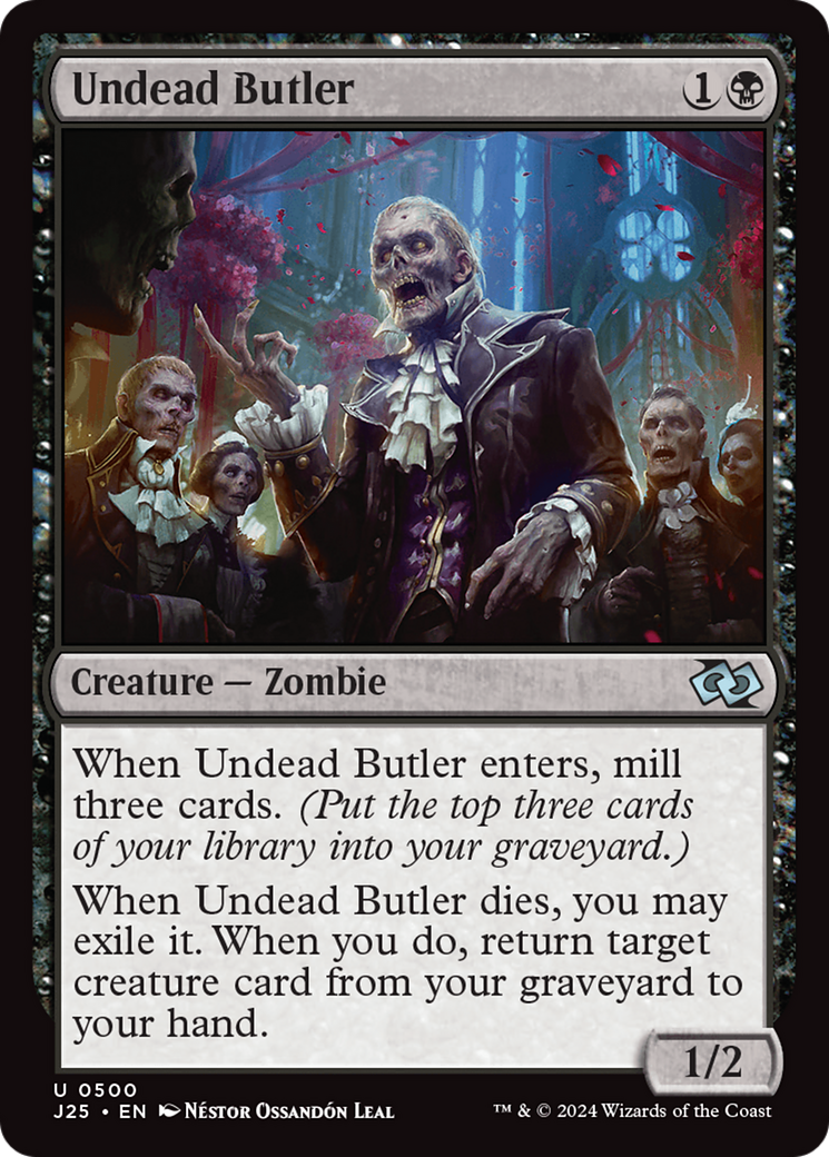 Undead Butler [Foundations Jumpstart] | Mega City Incorporated