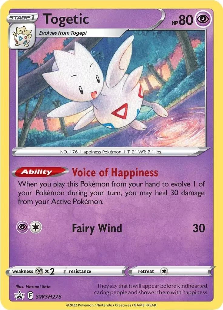 Togetic (SWSH276) [Sword & Shield: Black Star Promos] | Mega City Incorporated