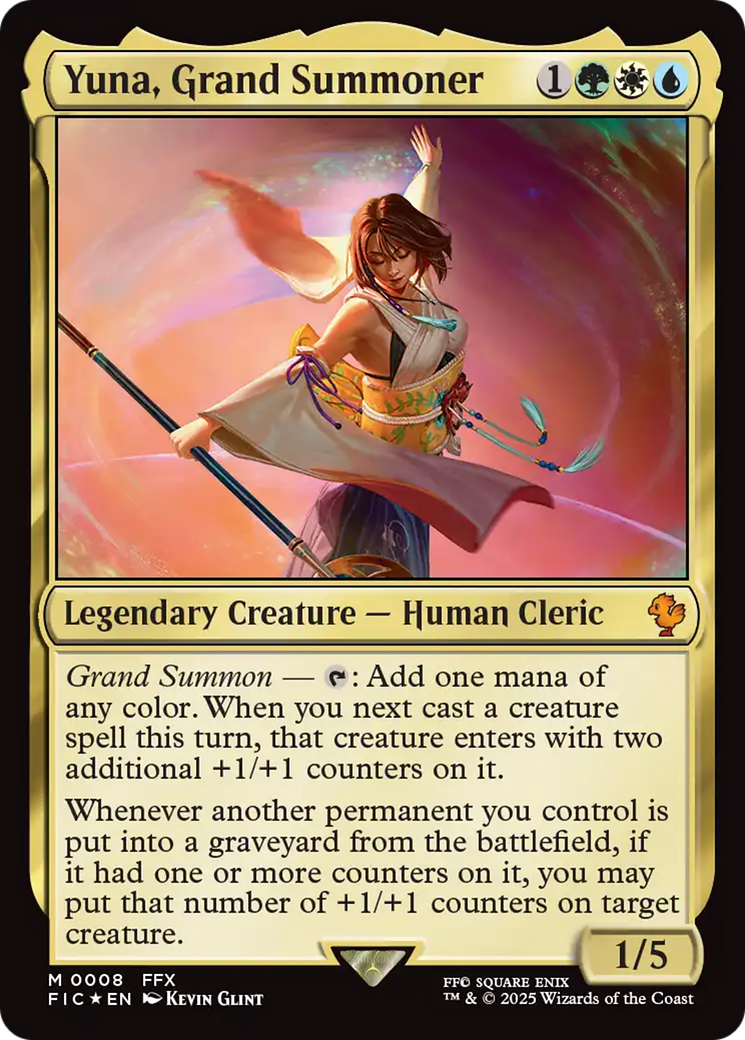Yuna, Grand Summoner [FINAL FANTASY Commander] | Mega City Incorporated
