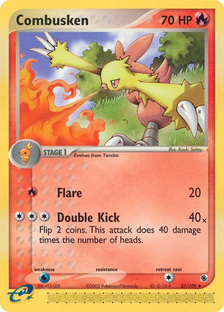 Combusken (27/109) [EX: Ruby & Sapphire] | Mega City Incorporated