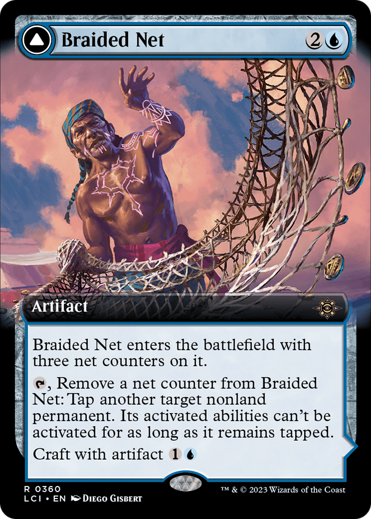 Braided Net // Braided Quipu (Extended Art) [The Lost Caverns of Ixalan] | Mega City Incorporated