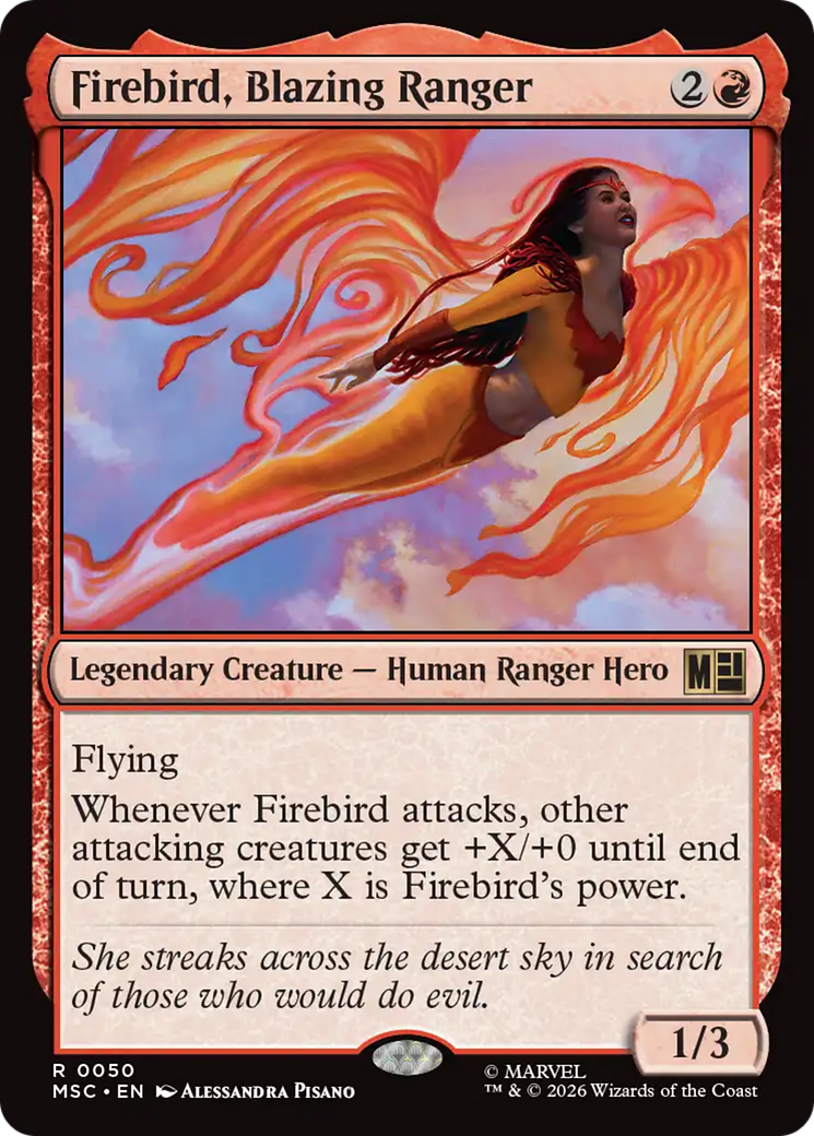 Firebird, Blazing Ranger [Marvel Super Heroes Commander] | Mega City Incorporated