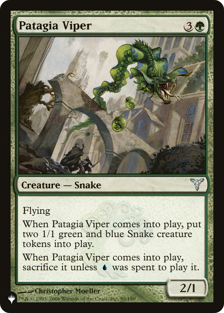 Patagia Viper [The List] | Mega City Incorporated