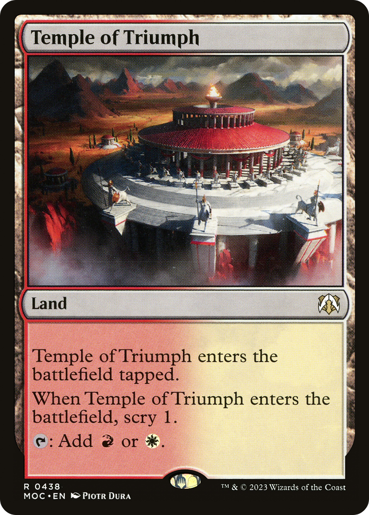 Temple of Triumph [March of the Machine Commander] | Mega City Incorporated