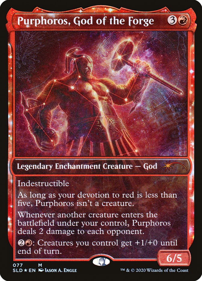 Purphoros, God of the Forge [Secret Lair Drop Series] | Mega City Incorporated