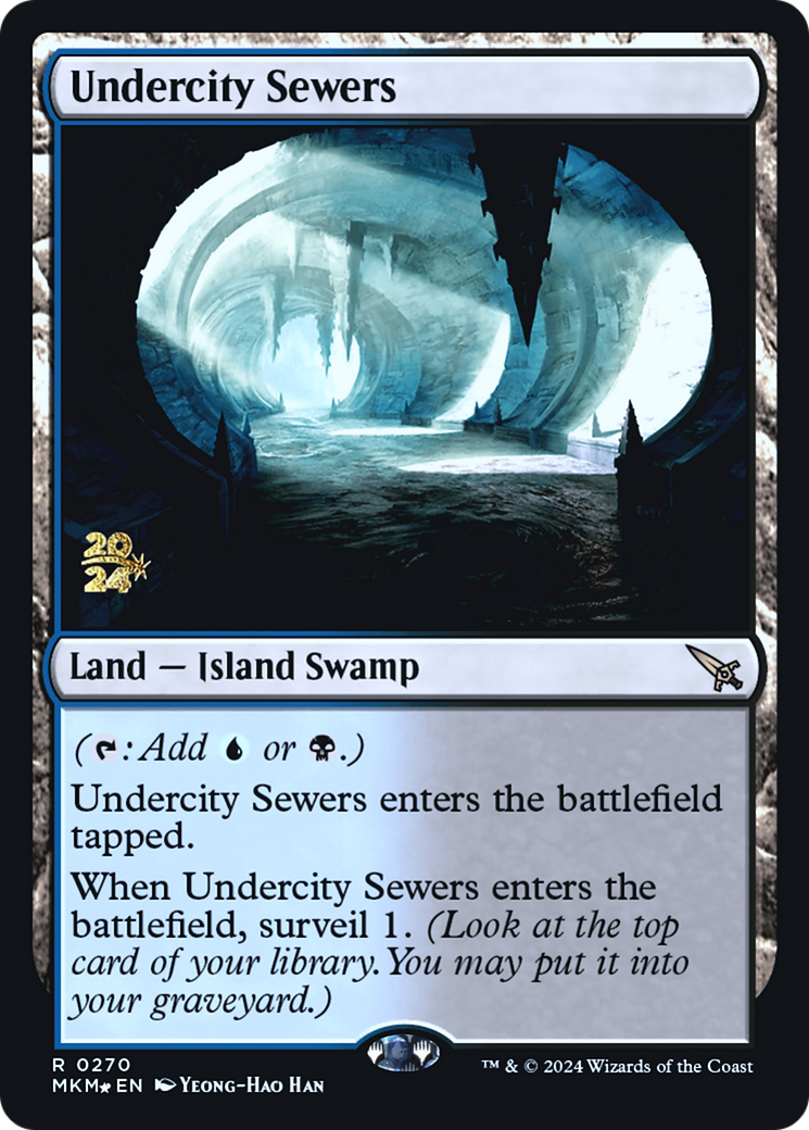 Undercity Sewers [Murders at Karlov Manor Prerelease Promos] | Mega City Incorporated