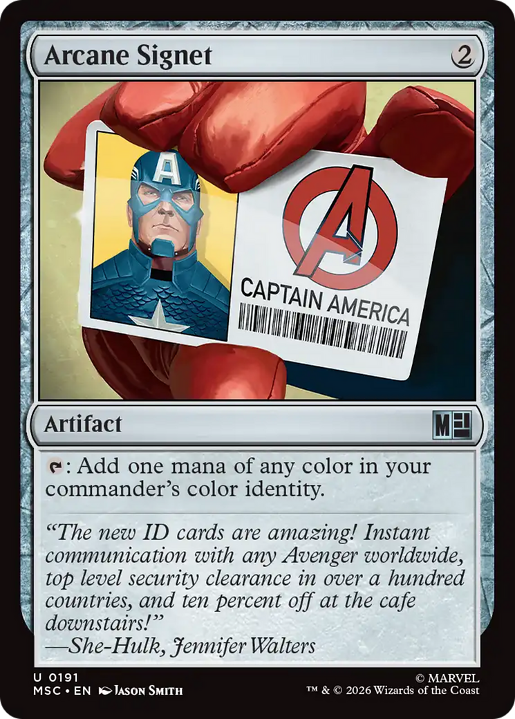 Arcane Signet [Marvel Super Heroes Commander] | Mega City Incorporated