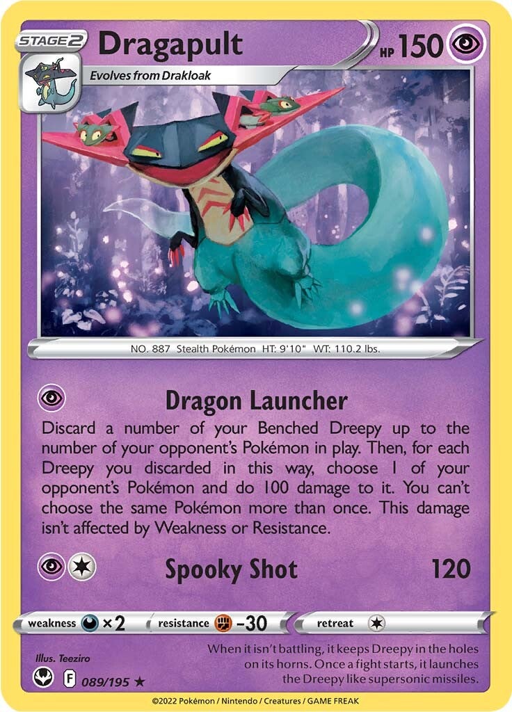 Dragapult (089/195) [Sword & Shield: Silver Tempest] | Mega City Incorporated