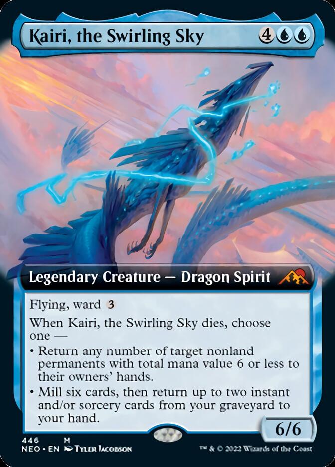 Kairi, the Swirling Sky (Extended Art) [Kamigawa: Neon Dynasty] | Mega City Incorporated