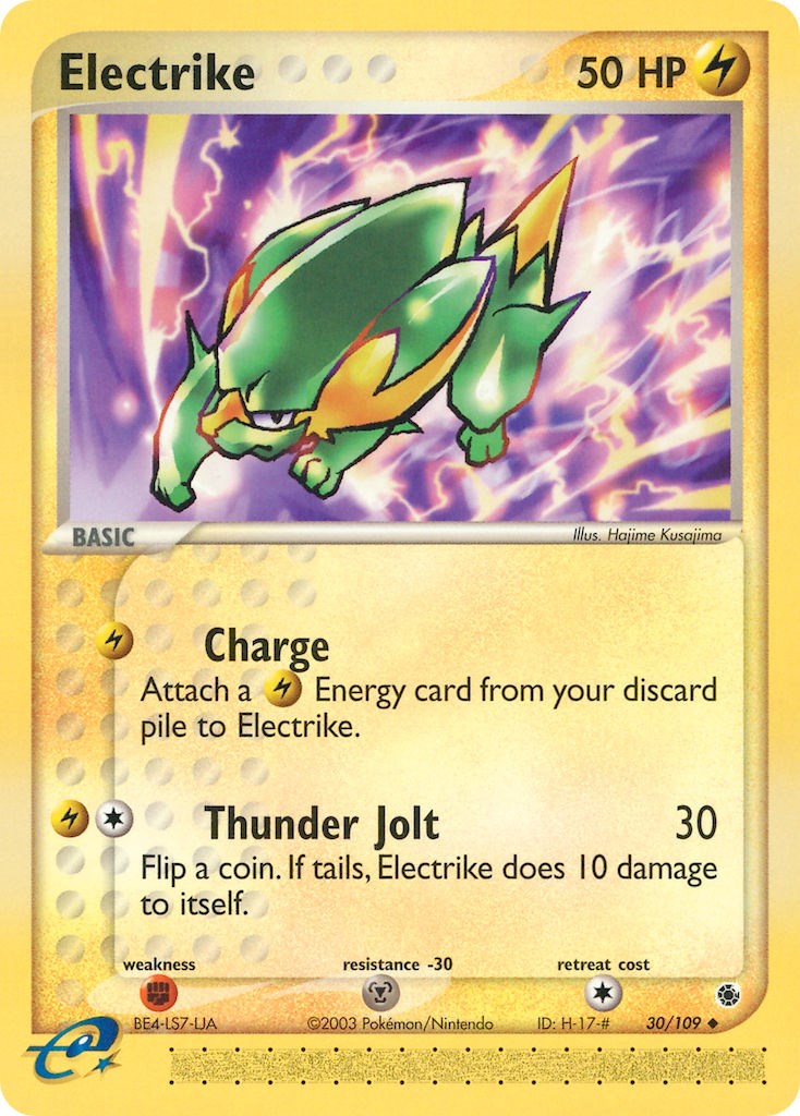 Electrike (30/109) [EX: Ruby & Sapphire] | Mega City Incorporated