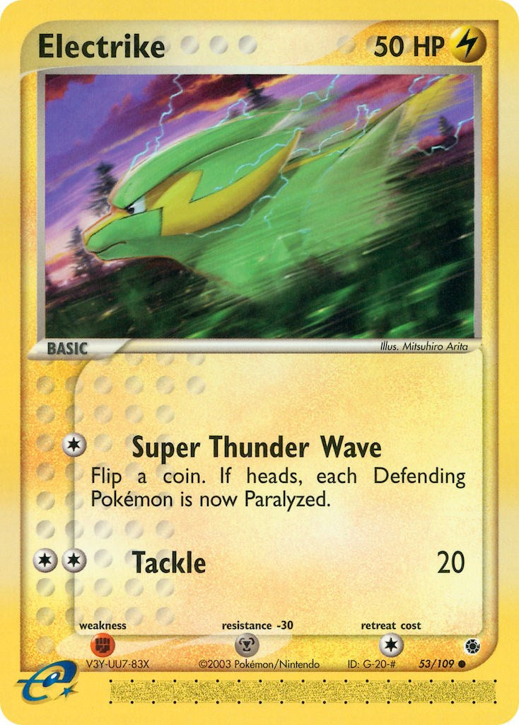 Electrike (53/109) [EX: Ruby & Sapphire] | Mega City Incorporated
