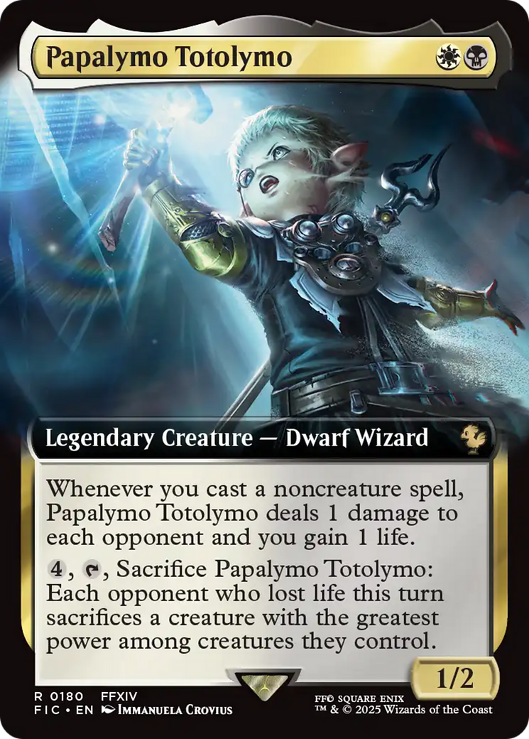 Papalymo Totolymo (Extended Art) [FINAL FANTASY Commander] | Mega City Incorporated