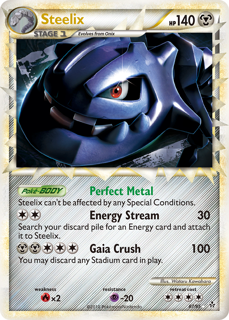 Steelix (87/95) [HeartGold & SoulSilver: Unleashed] | Mega City Incorporated