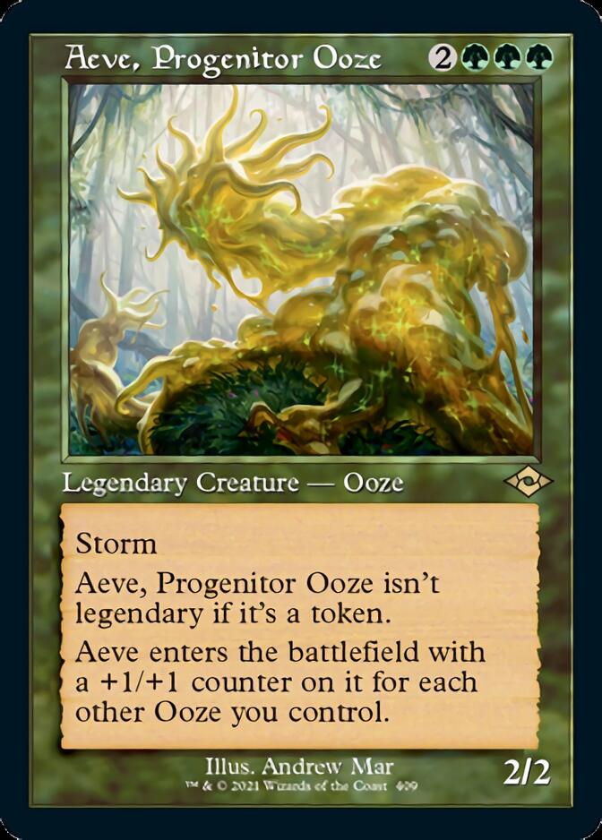 Aeve, Progenitor Ooze (Retro Foil Etched) [Modern Horizons 2] | Mega City Incorporated