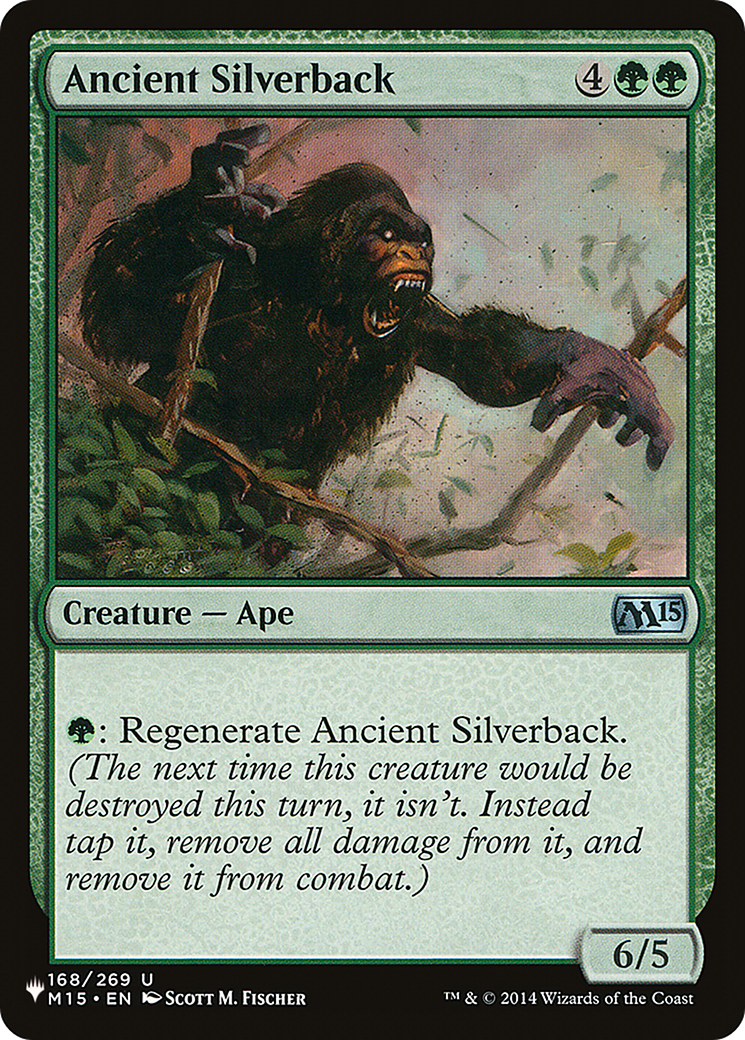 Ancient Silverback [The List] | Mega City Incorporated