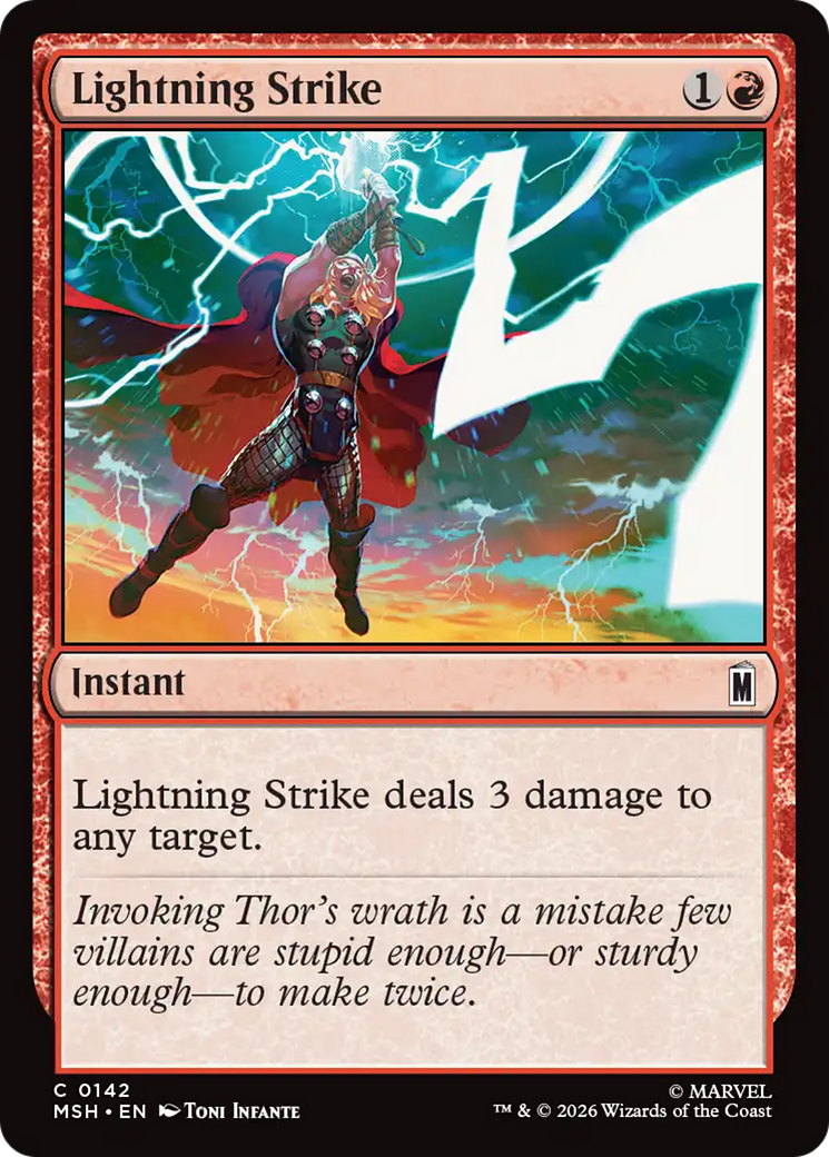 Lightning Strike [Marvel Super Heroes] | Mega City Incorporated