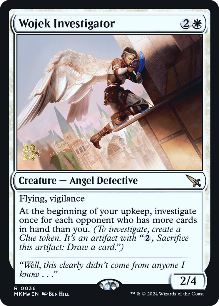 Wojek Investigator [Murders at Karlov Manor Prerelease Promos] | Mega City Incorporated