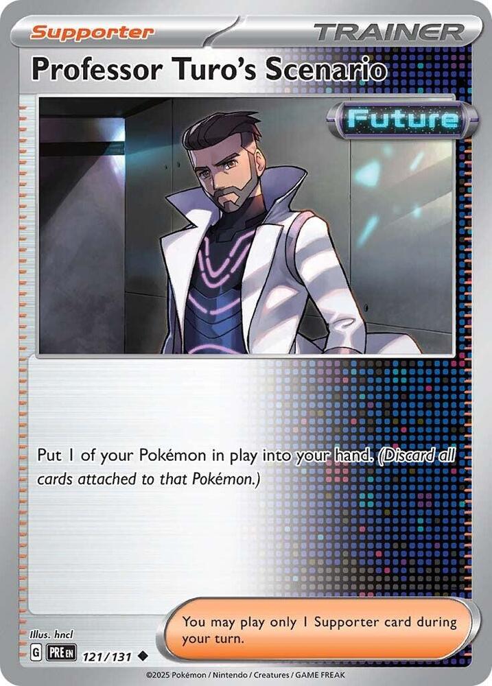 Professor Turo's Scenario (121/131) [Scarlet & Violet: Prismatic Evolutions] | Mega City Incorporated