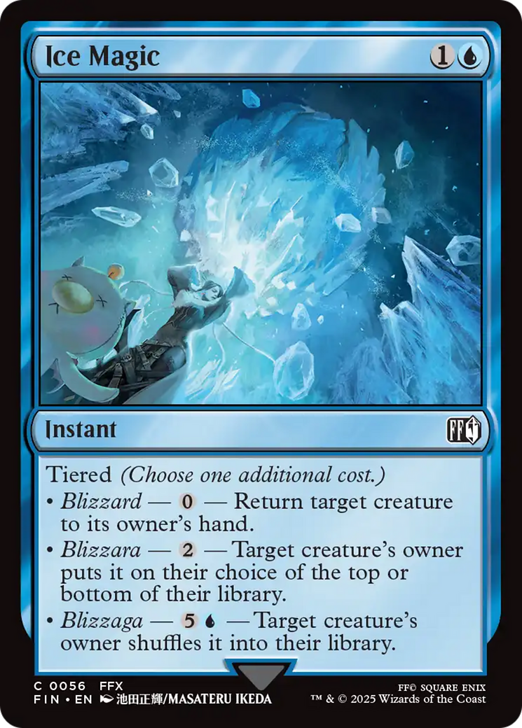 Ice Magic [FINAL FANTASY] | Mega City Incorporated