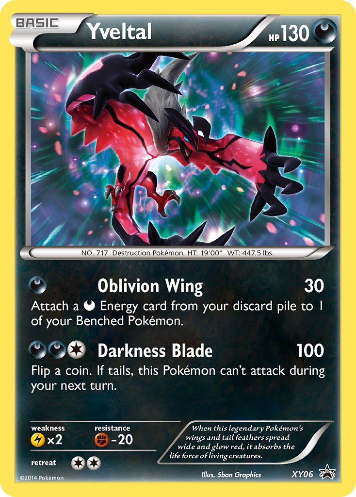 Yveltal (XY06) [XY: Black Star Promos] | Mega City Incorporated