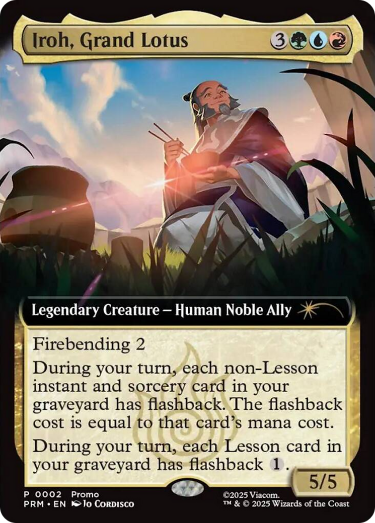 Iroh, Grand Lotus (Extended Art) [Avatar: The Last Airbender Promos] | Mega City Incorporated