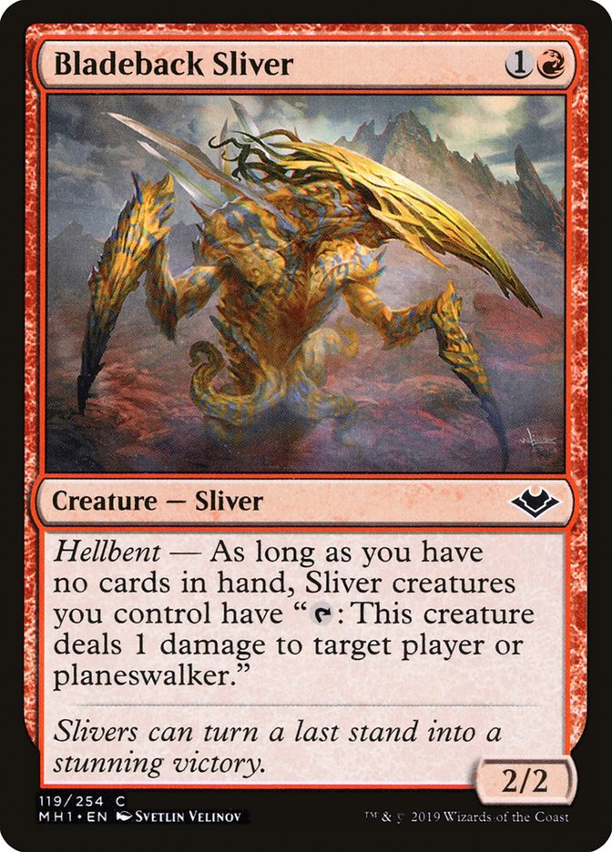 Bladeback Sliver [Modern Horizons] | Mega City Incorporated