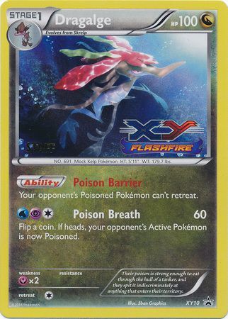 Dragalge (XY10) (Staff) [XY: Black Star Promos] | Mega City Incorporated