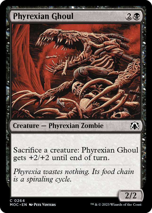 Phyrexian Ghoul [March of the Machine Commander] | Mega City Incorporated