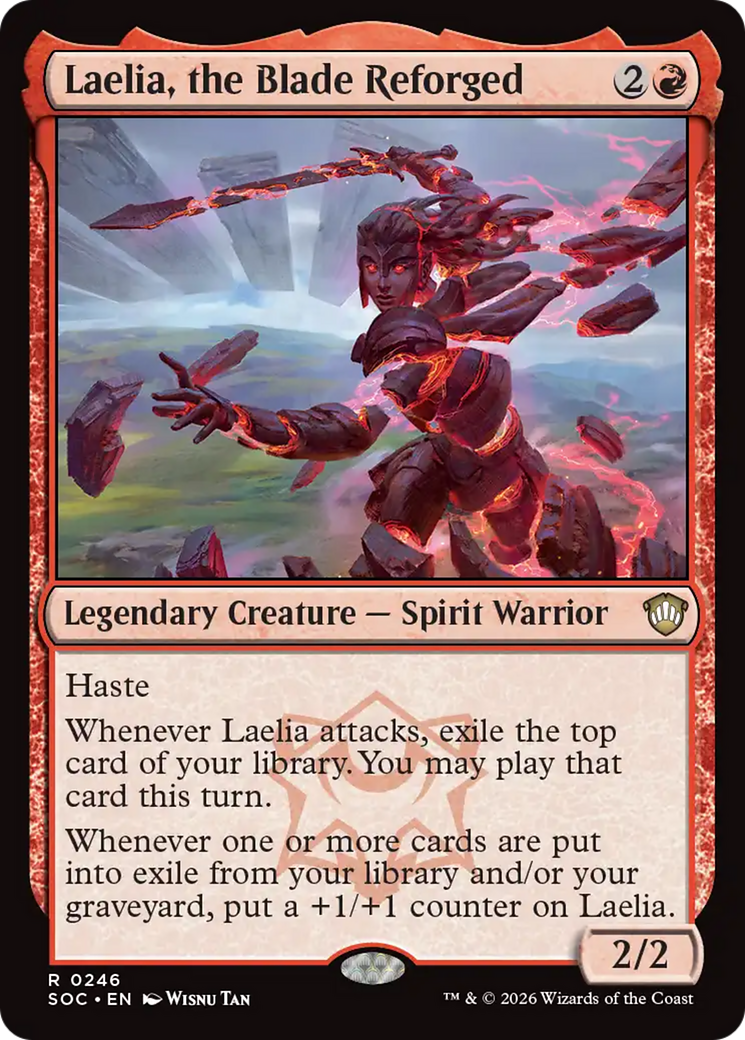 Laelia, the Blade Reforged [Secrets of Strixhaven Commander] | Mega City Incorporated