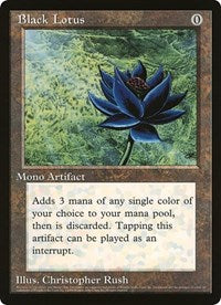 Black Lotus (Oversized) [Oversize Cards] | Mega City Incorporated