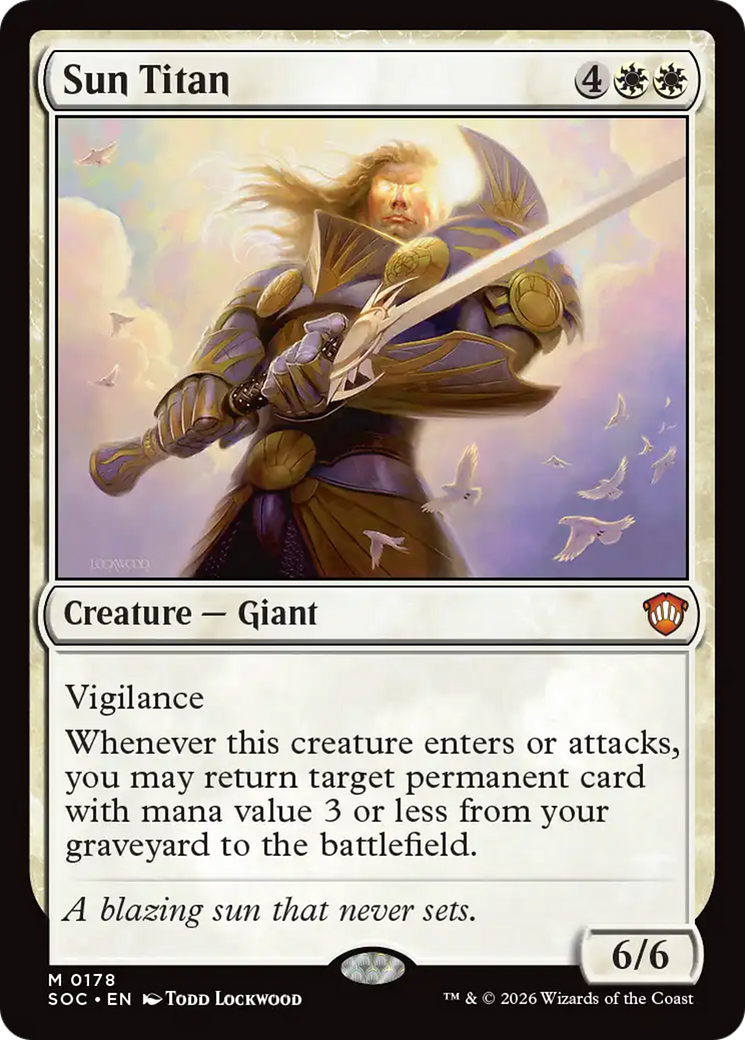 Sun Titan [Secrets of Strixhaven Commander] | Mega City Incorporated