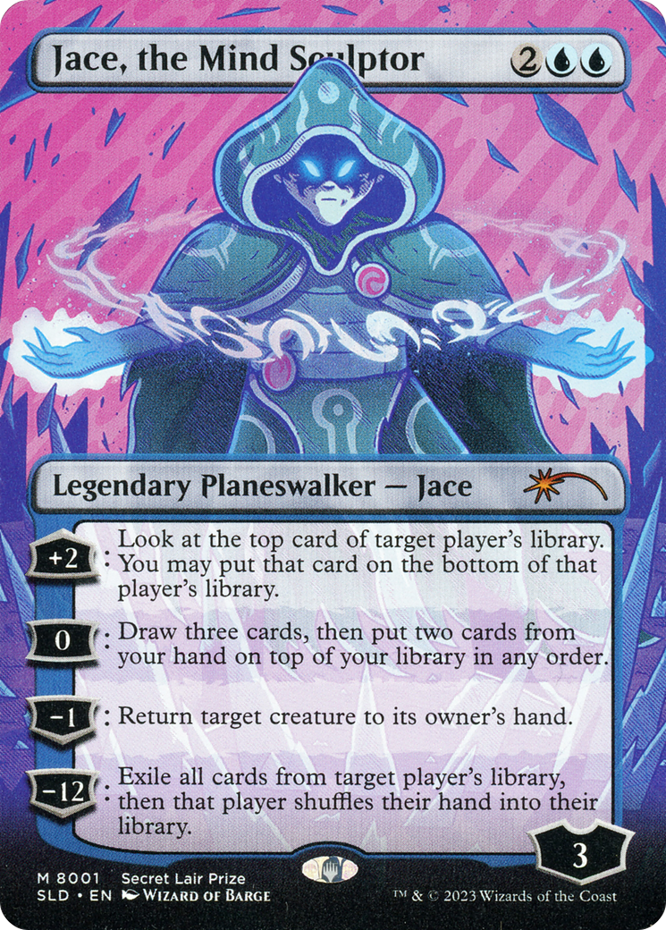 Jace, the Mind Sculptor (Borderless) [Secret Lair Drop Promos] | Mega City Incorporated