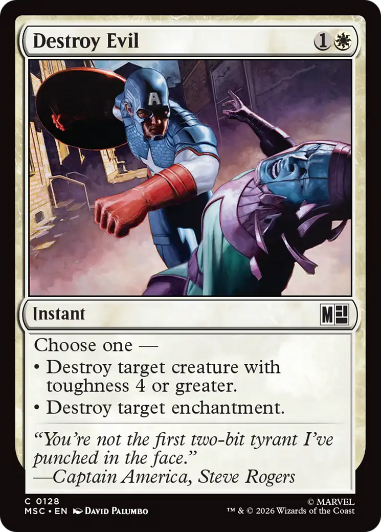 Destroy Evil [Marvel Super Heroes Commander] | Mega City Incorporated