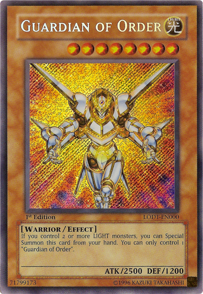 Guardian of Order [LODT-EN000] Secret Rare | Mega City Incorporated