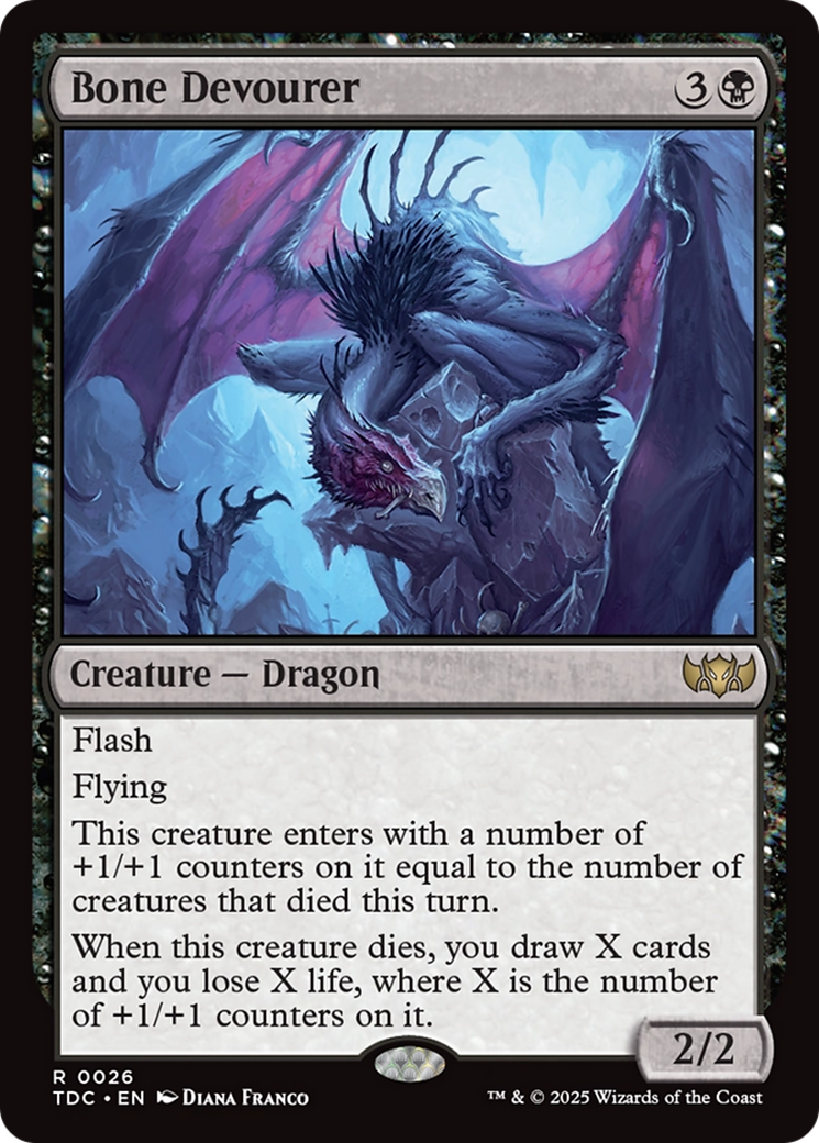 Bone Devourer [Tarkir: Dragonstorm Commander] | Mega City Incorporated