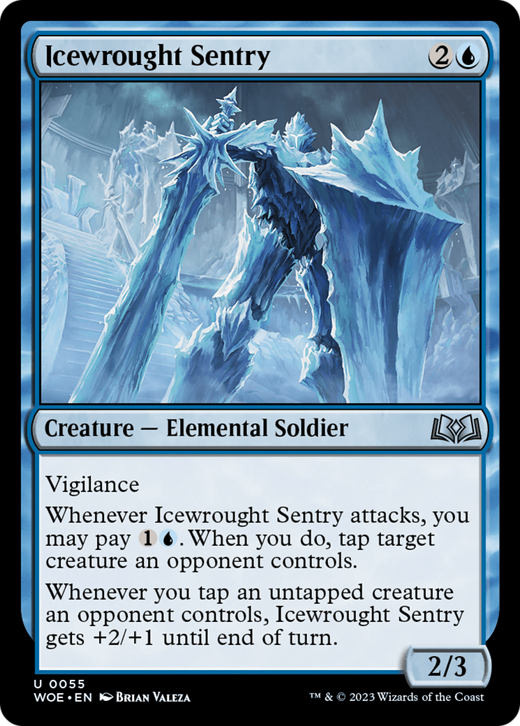 Icewrought Sentry [Wilds of Eldraine] | Mega City Incorporated