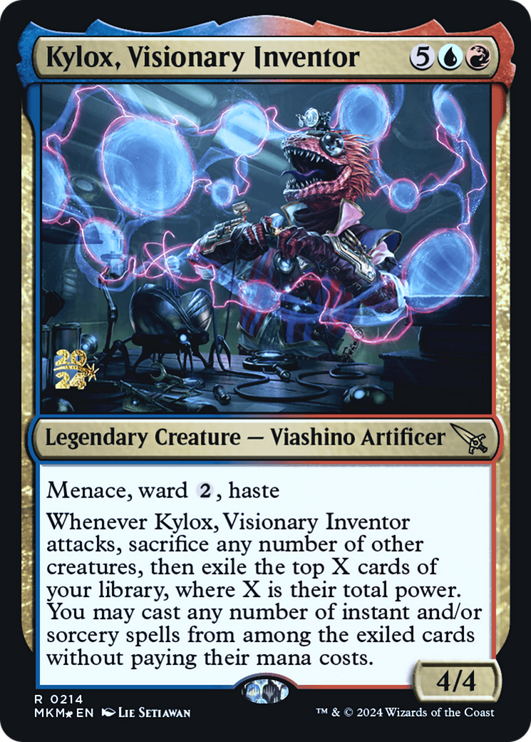 Kylox, Visionary Inventor [Murders at Karlov Manor Prerelease Promos] | Mega City Incorporated