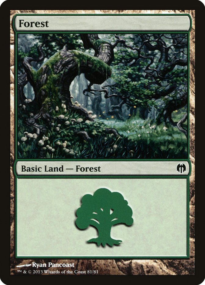 Forest (81) [Duel Decks: Heroes vs. Monsters] | Mega City Incorporated