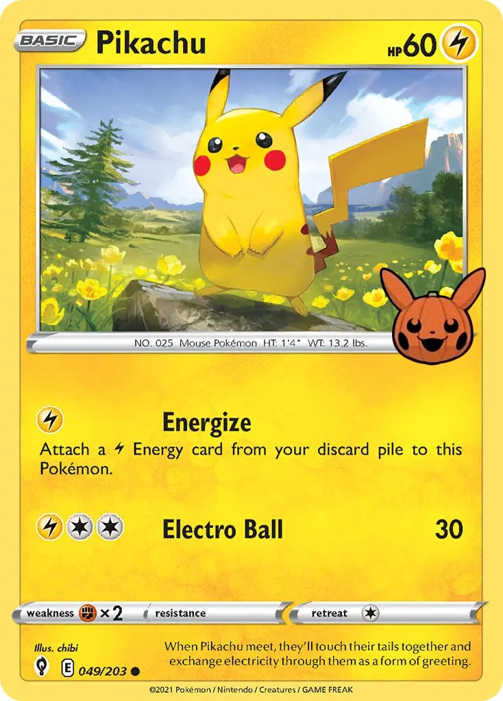 Pikachu (049/203) [Trick or Trade] | Mega City Incorporated