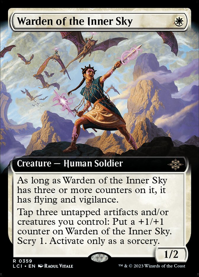 Warden of the Inner Sky (Extended Art) [The Lost Caverns of Ixalan] | Mega City Incorporated